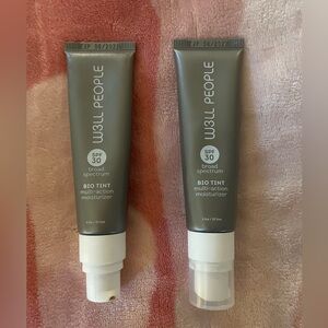 W3LL People Bio Tint SPF 30 Tinted Moisturizer Bundle of 2 - Light Satin…